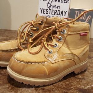 Levi's Toddler Boys' Trent Tie Cushioned Boots